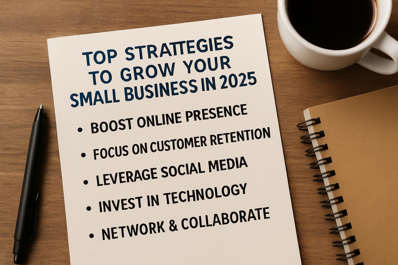 Top Strategies to Grow Your Small Business in 2025